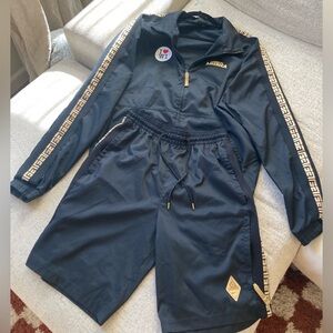 Nike x Coming to America Track Jacket & Shorts Set - Medium